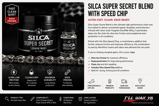SILCA Secret Chain Blend + SpeedChip – Race Optimised Hot Wax